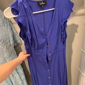 Lulus Blue summer dress